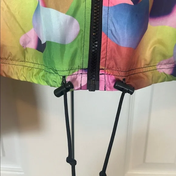 NWOT Noli Prism Camo Windbreaker Jacket Size S - Picture 3 of 10